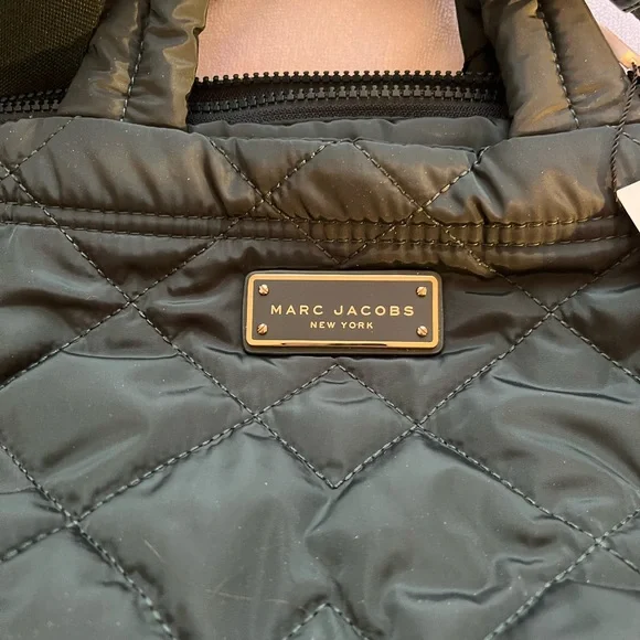 Marc Jacobs Dark Green Quilted Bag - Picture 3 of 11